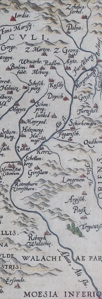 An illustration from Theatrum orbis terrarum, 1570, leaf 186