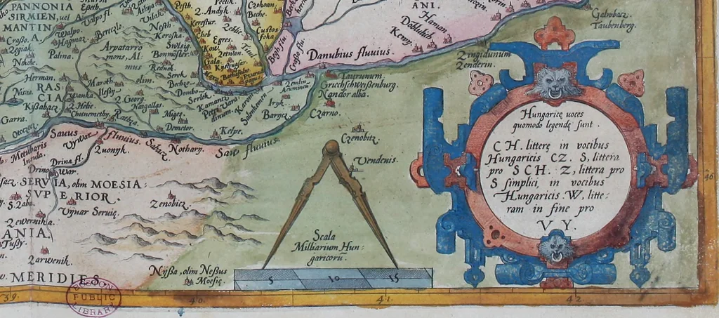 An illustration from Theatrum orbis terrarum, 1570, leaf 186