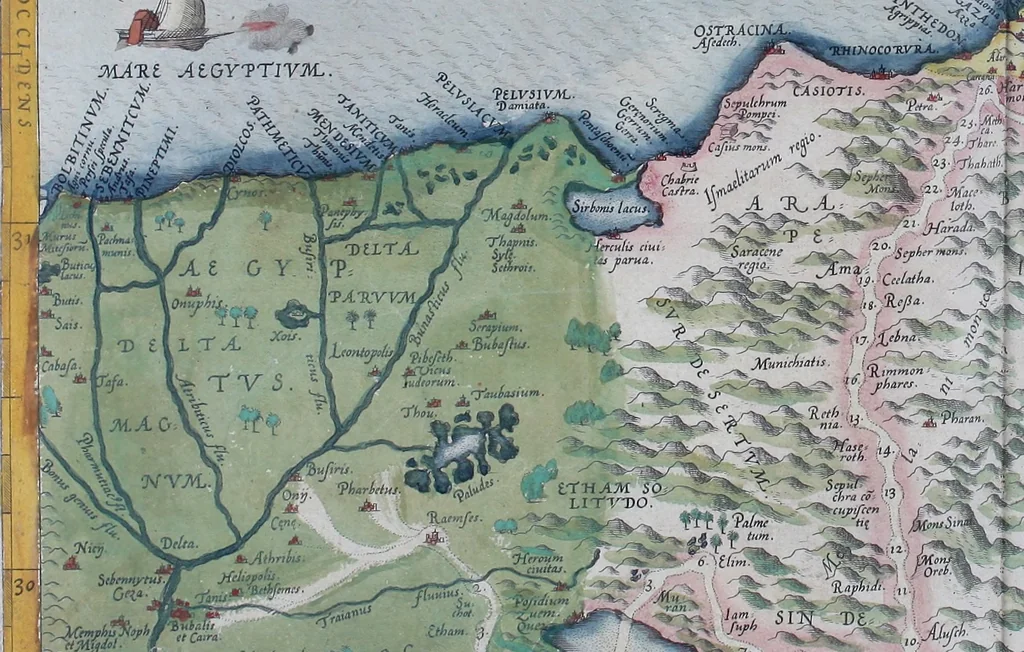 An illustration from Theatrum orbis terrarum, 1570, leaf 222
