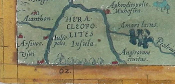 An illustration from Theatrum orbis terrarum, 1570, leaf 222