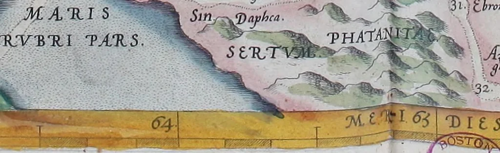 An illustration from Theatrum orbis terrarum, 1570, leaf 222
