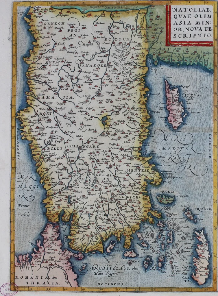 An illustration from Theatrum orbis terrarum, 1570, leaf 226