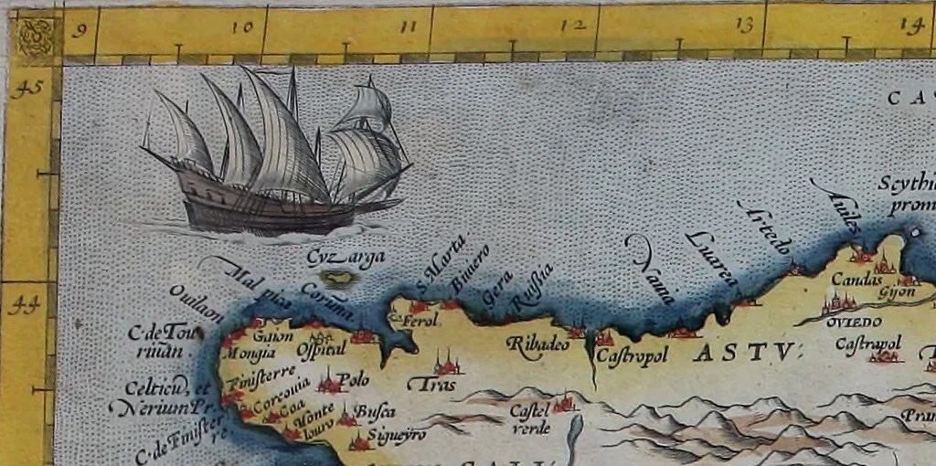 An illustration from Theatrum orbis terrarum, 1570, leaf 46