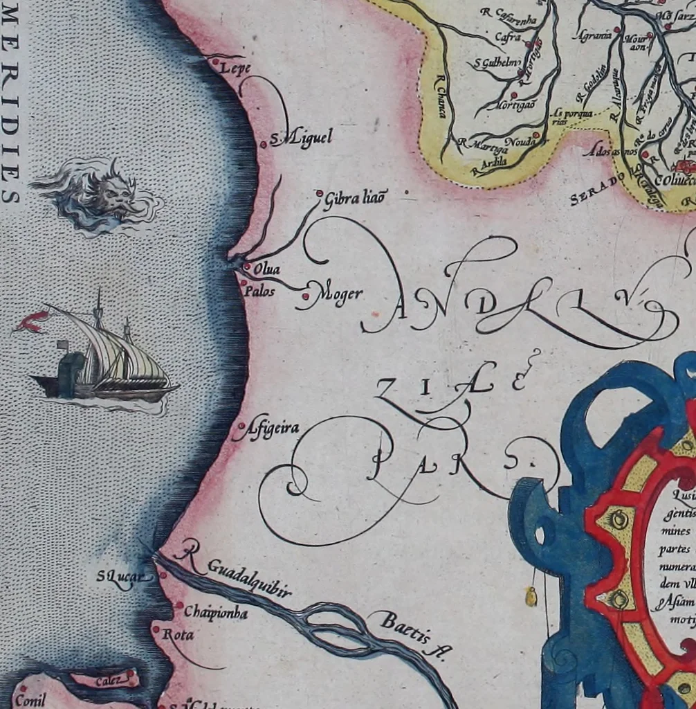 An illustration from Theatrum orbis terrarum, 1570, leaf 50