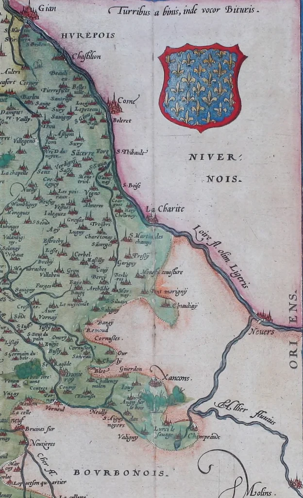 An illustration from Theatrum orbis terrarum, 1570, leaf 58