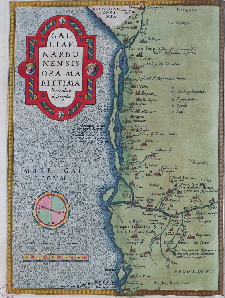 An illustration from Theatrum orbis terrarum, 1570, leaf 66