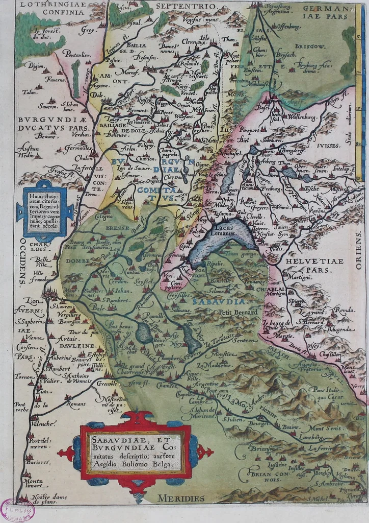 An illustration from Theatrum orbis terrarum, 1570, leaf 66