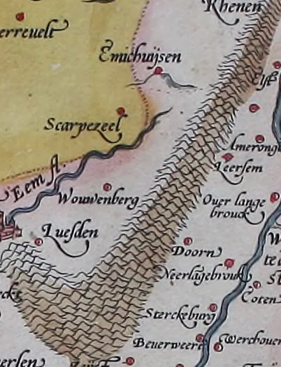 An illustration from Theatrum orbis terrarum, 1570, leaf 94