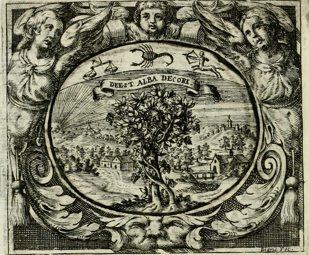 An illustration from Theatrum temporaneum aeternitati Caesaris Montii S.R.E. cardinalis et archiep. Mediolanen. sacrum, 1636, leaf 107