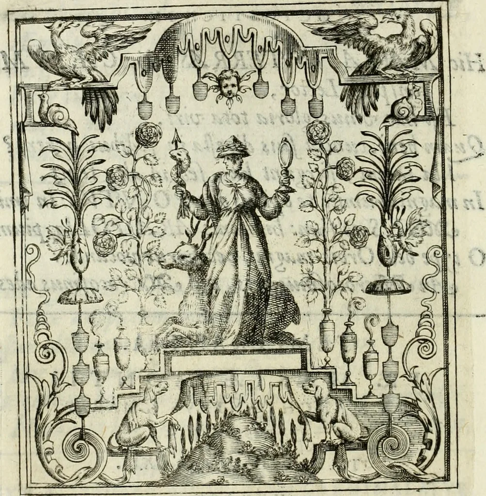 An illustration from Theatrum temporaneum aeternitati Caesaris Montii S.R.E. cardinalis et archiep. Mediolanen. sacrum, 1636, leaf 119