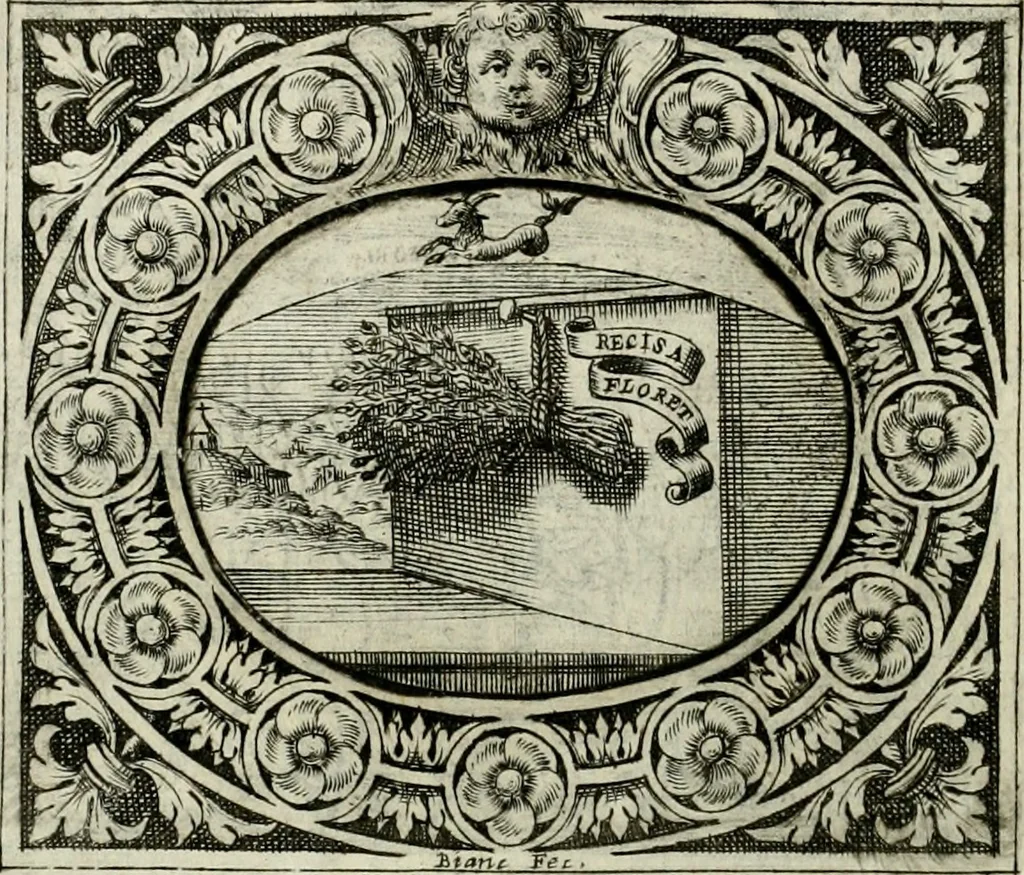 An illustration from Theatrum temporaneum aeternitati Caesaris Montii S.R.E. cardinalis et archiep. Mediolanen. sacrum, 1636, leaf 133