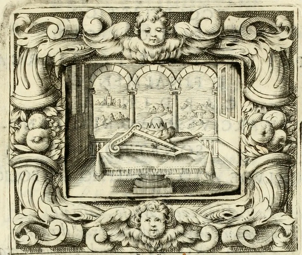 An illustration from Theatrum temporaneum aeternitati Caesaris Montii S.R.E. cardinalis et archiep. Mediolanen. sacrum, 1636, leaf 202