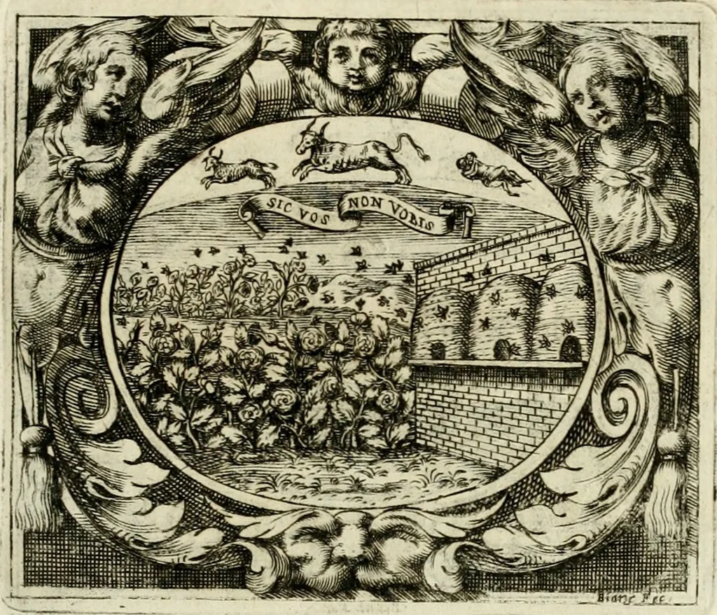 An illustration from Theatrum temporaneum aeternitati Caesaris Montii S.R.E. cardinalis et archiep. Mediolanen. sacrum, 1636, leaf 52