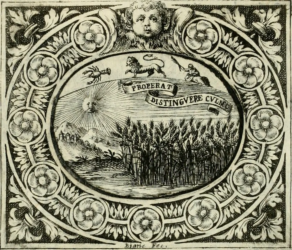 An illustration from Theatrum temporaneum aeternitati Caesaris Montii S.R.E. cardinalis et archiep. Mediolanen. sacrum, 1636, leaf 79