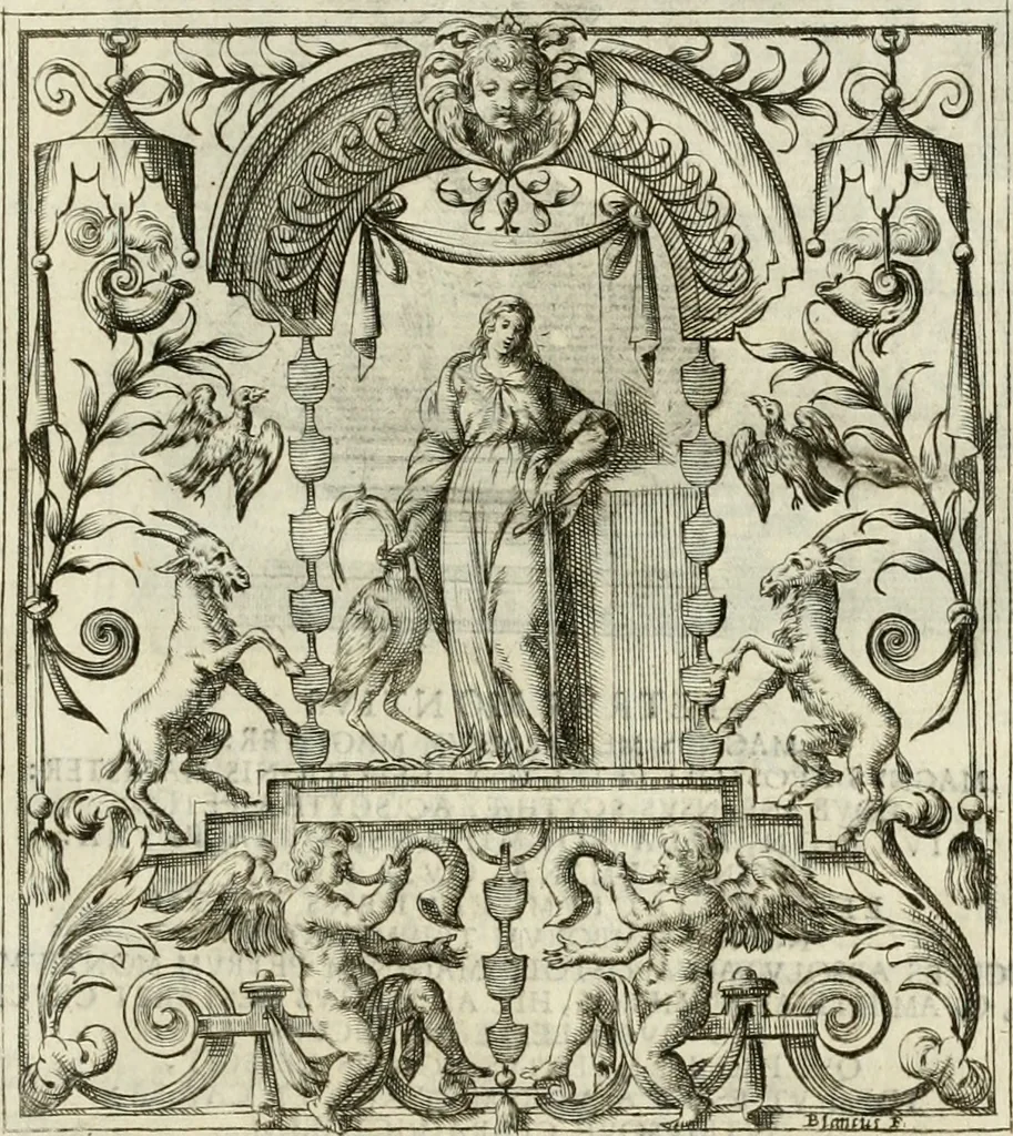An illustration from Theatrum temporaneum aeternitati Caesaris Montii S.R.E. cardinalis et archiep. Mediolanen. sacrum, 1636, leaf 88