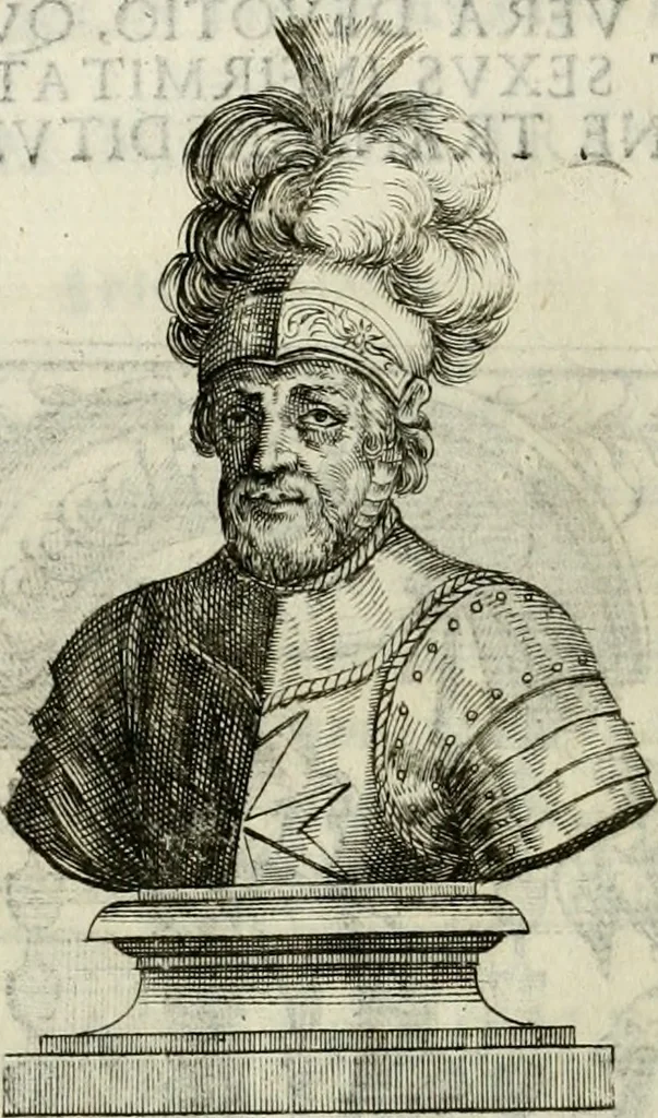 An illustration from Theatrum temporaneum aeternitati Caesaris Montii S.R.E. cardinalis et archiep. Mediolanen. sacrum, 1636, leaf 89