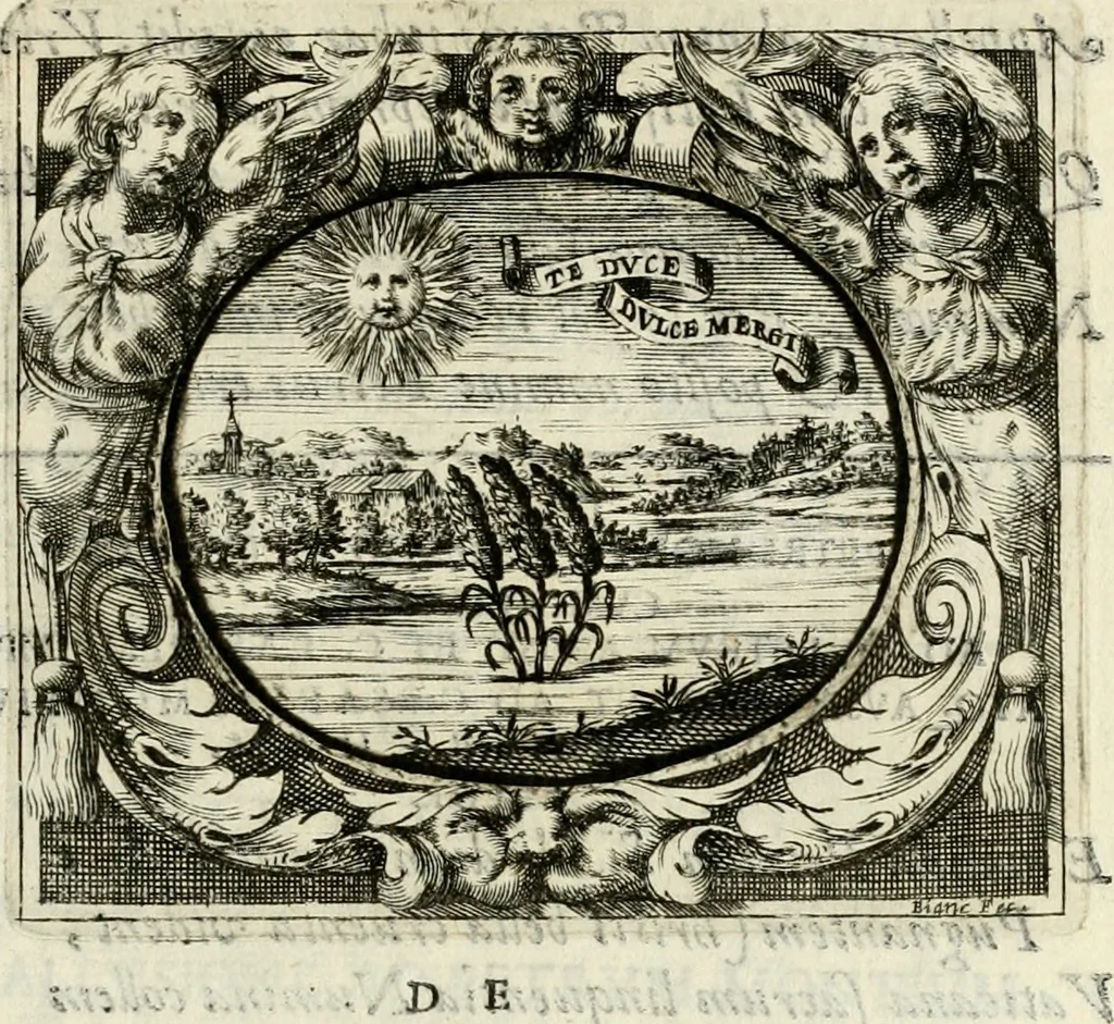 An illustration from Theatrum temporaneum aeternitati Caesaris Montii S.R.E. cardinalis et archiep. Mediolanen. sacrum, 1636, leaf 90