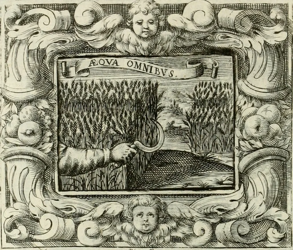 An illustration from Theatrum temporaneum aeternitati Caesaris Montii S.R.E. cardinalis et archiep. Mediolanen. sacrum, 1636, leaf 95