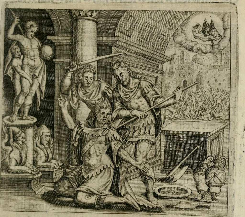 An illustration from Theatrum vitae humanæ., 1596, leaf 116
