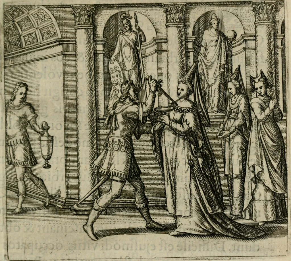 An illustration from Theatrum vitae humanæ., 1596, leaf 156