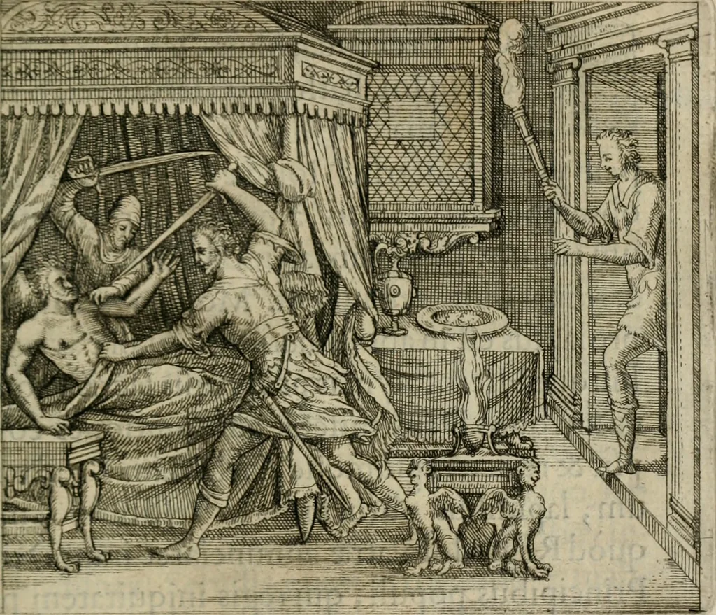 An illustration from Theatrum vitae humanæ., 1596, leaf 184