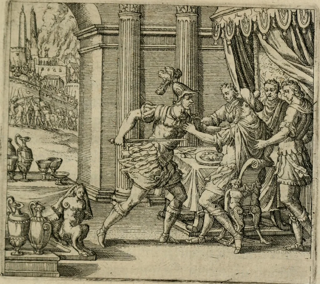 An illustration from Theatrum vitae humanæ., 1596, leaf 188