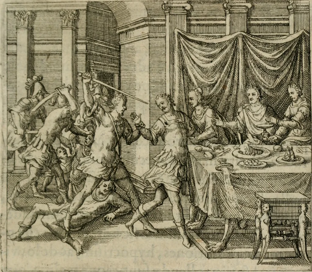 An illustration from Theatrum vitae humanæ., 1596, leaf 196