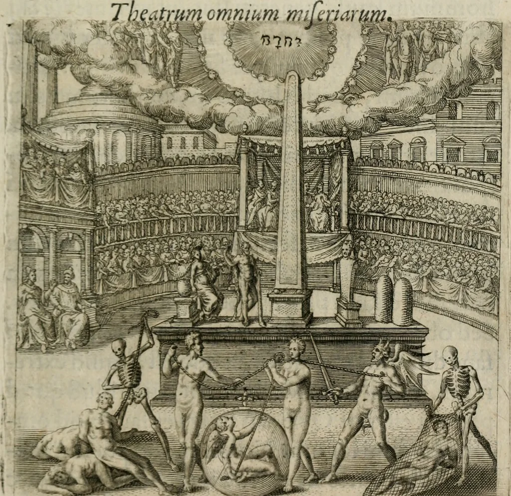 An illustration from Theatrum vitae humanæ., 1596, leaf 20