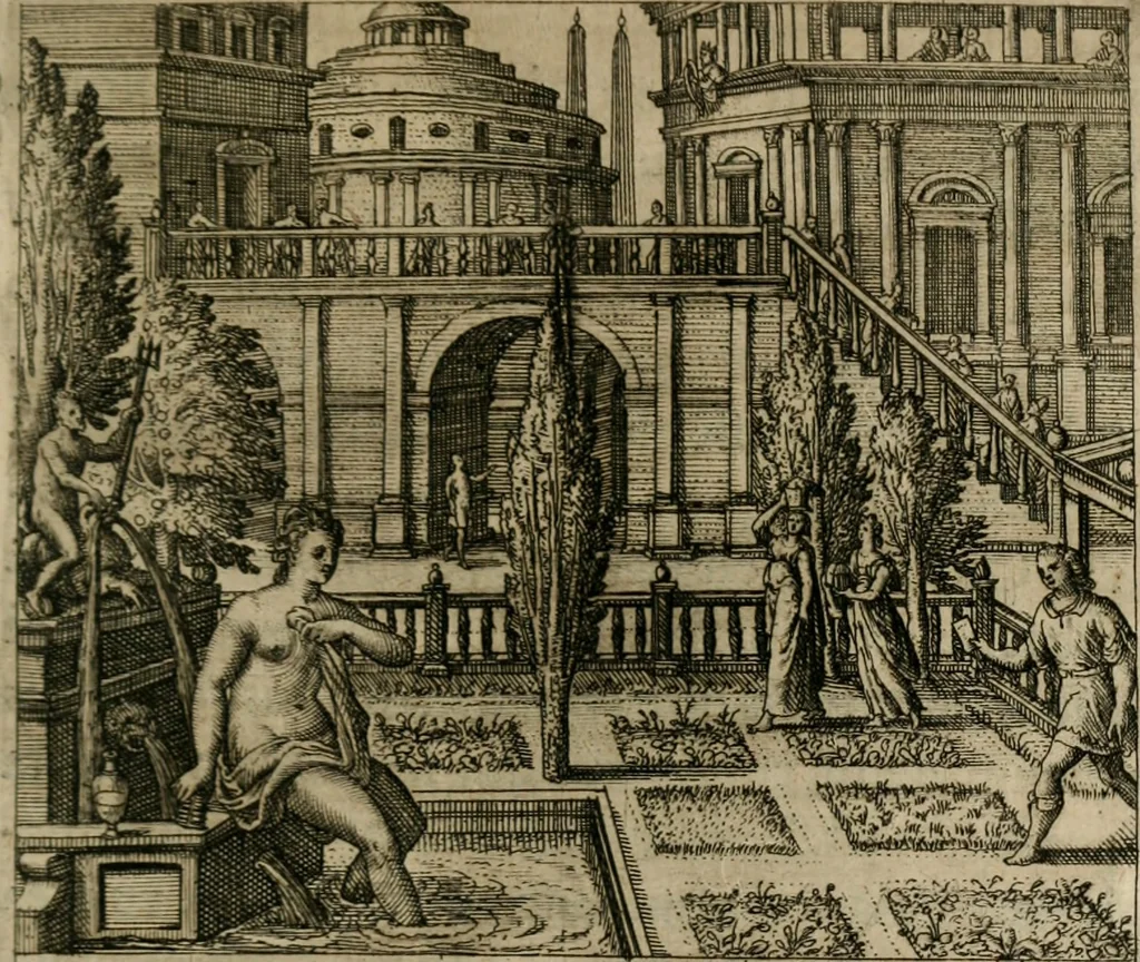 An illustration from Theatrum vitae humanæ., 1596, leaf 212