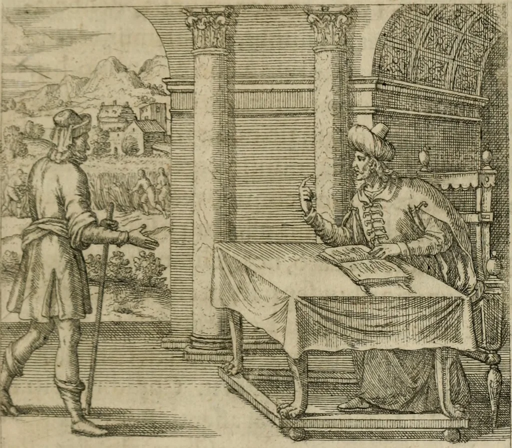 An illustration from Theatrum vitae humanæ., 1596, leaf 252