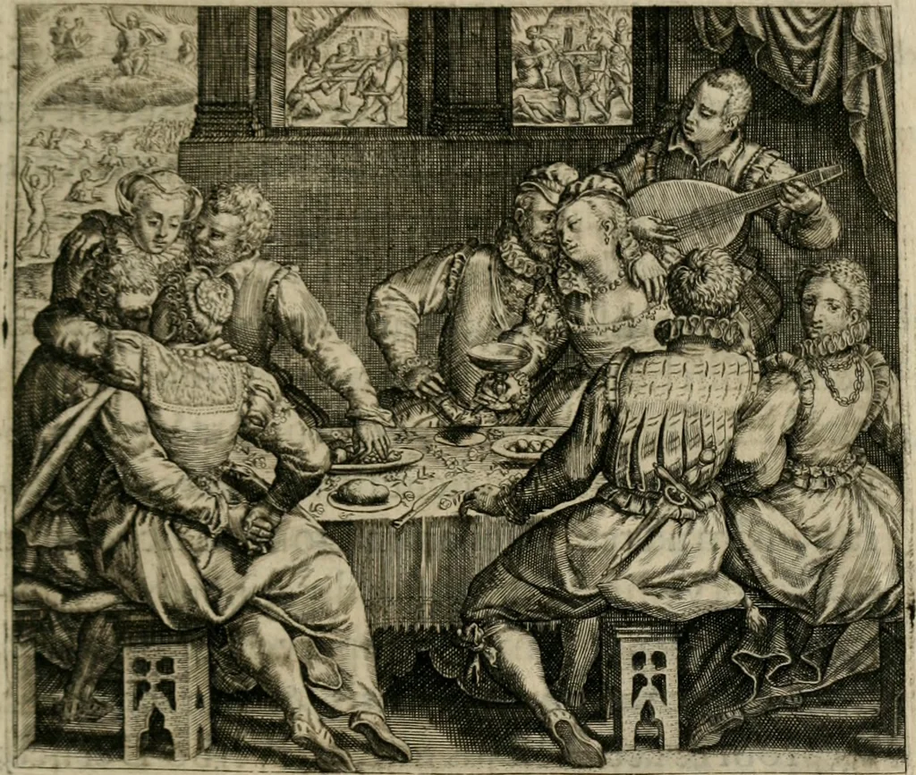 An illustration from Theatrum vitae humanæ., 1596, leaf 274