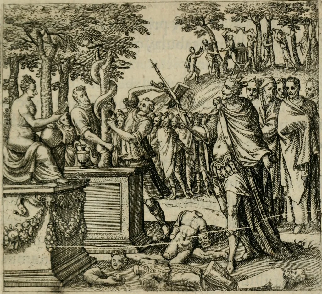 An illustration from Theatrum vitae humanæ., 1596, leaf 60