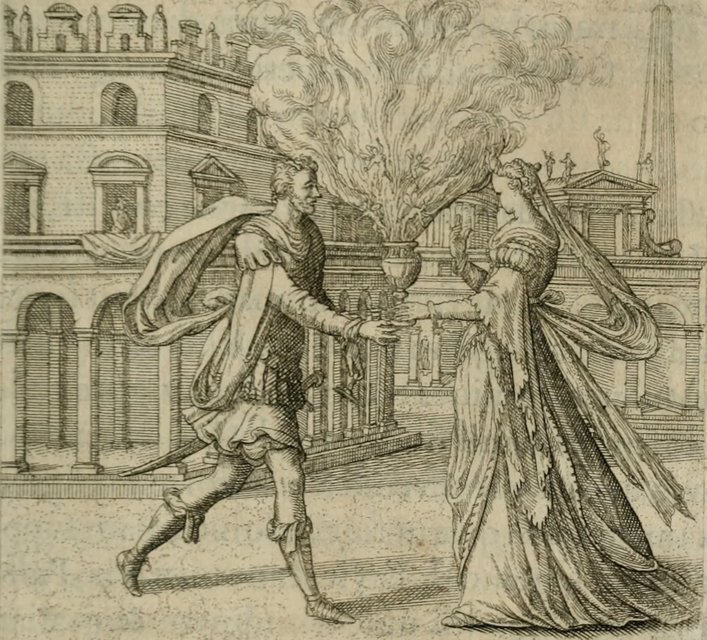 An illustration from Theatrum vitae humanæ., 1596, leaf 78