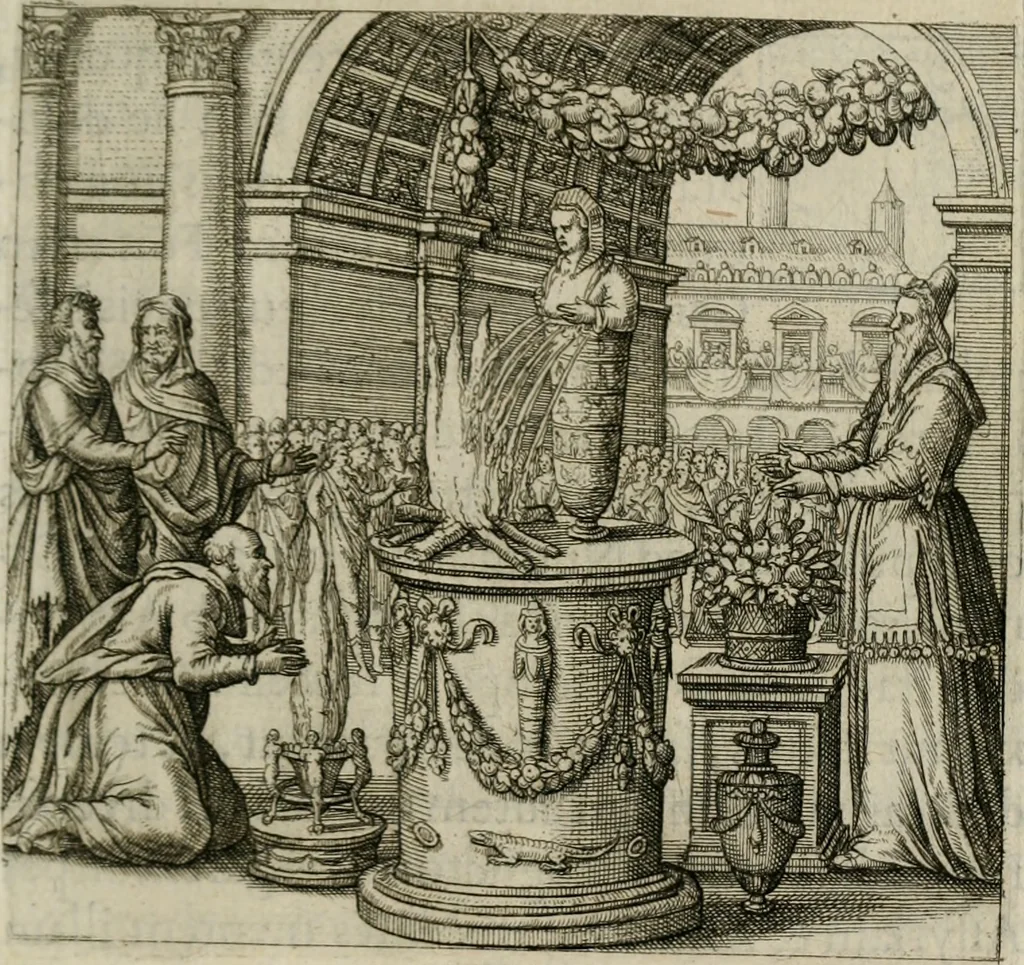 An illustration from Theatrum vitae humanæ., 1596, leaf 94