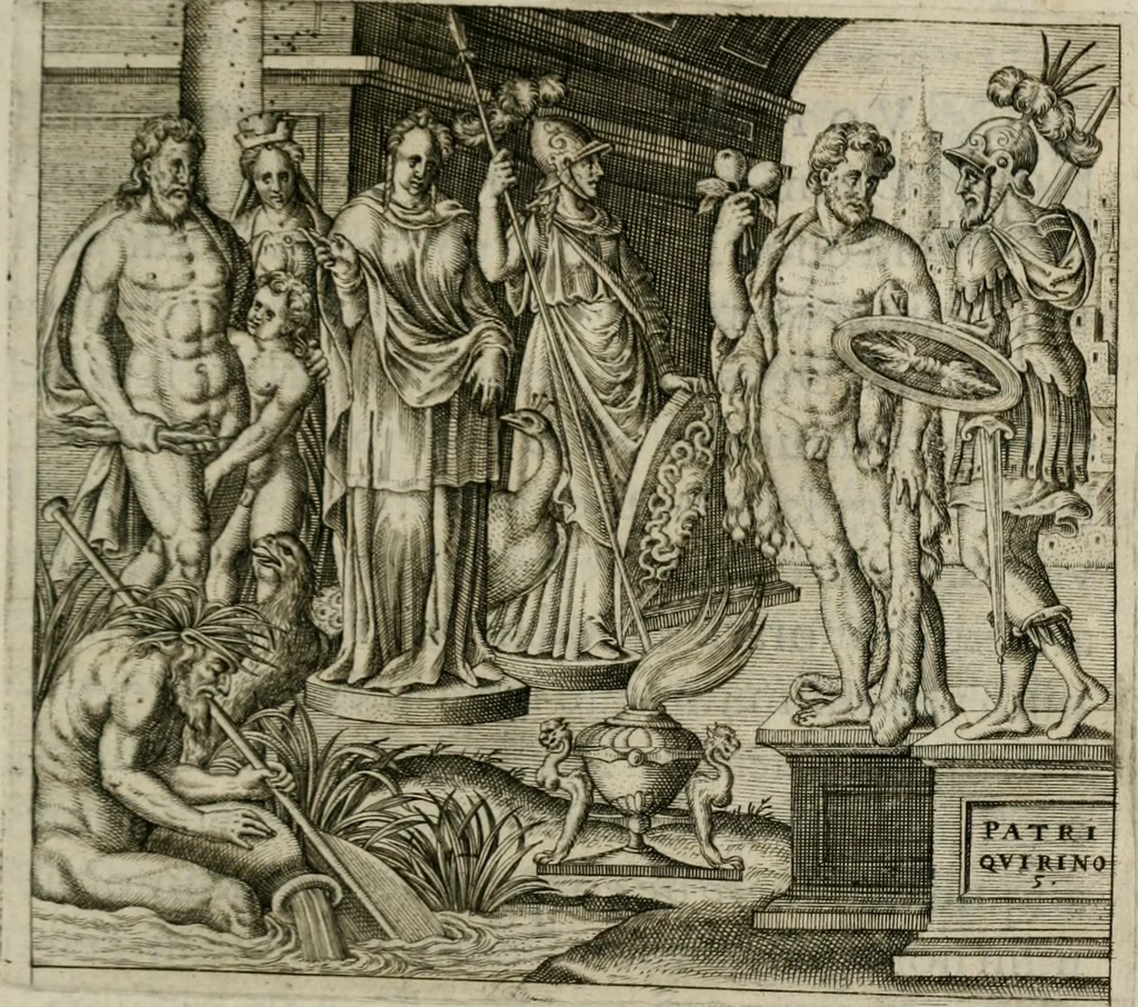 An illustration from Theatrum vitae humanæ., 1596, leaf 98
