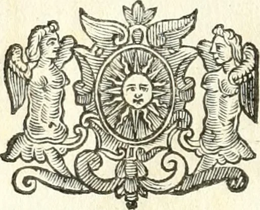 An illustration from Theatrvm omnivm scientiarvm, sive, Apparatvs qvo exceptvs fvit exc.mvs princeps d. Innicvs de Gvevara et Tassis, comes de Oñate & Villamediana, &c. ac Neapolitani regni prorex sapientissimvs, in Neapolitana academia in instavratione stvdiorvm anni MDCXLIX : cvm post sedatos Neapolitani regni tvmvltvs tanto principe avspice neapolitana Pallas armorvm tvrbine pene abrvta capvt erexit, 1650, leaf 115