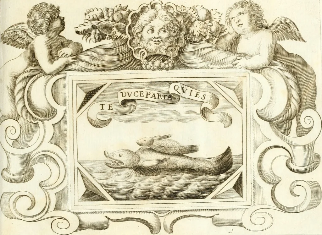 An illustration from Theatrvm omnivm scientiarvm, sive, Apparatvs qvo exceptvs fvit exc.mvs princeps d. Innicvs de Gvevara et Tassis, comes de Oñate & Villamediana, &c. ac Neapolitani regni prorex sapientissimvs, in Neapolitana academia in instavratione stvdiorvm anni MDCXLIX : cvm post sedatos Neapolitani regni tvmvltvs tanto principe avspice neapolitana Pallas armorvm tvrbine pene abrvta capvt erexit, 1650, leaf 156