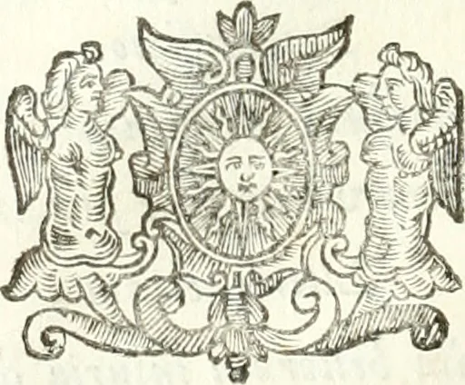 An illustration from Theatrvm omnivm scientiarvm, sive, Apparatvs qvo exceptvs fvit exc.mvs princeps d. Innicvs de Gvevara et Tassis, comes de Oñate & Villamediana, &c. ac Neapolitani regni prorex sapientissimvs, in Neapolitana academia in instavratione stvdiorvm anni MDCXLIX : cvm post sedatos Neapolitani regni tvmvltvs tanto principe avspice neapolitana Pallas armorvm tvrbine pene abrvta capvt erexit, 1650, leaf 21