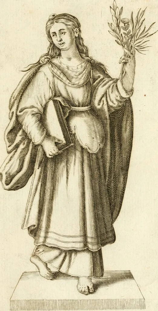 An illustration from Theatrvm omnivm scientiarvm, sive, Apparatvs qvo exceptvs fvit exc.mvs princeps d. Innicvs de Gvevara et Tassis, comes de Oñate & Villamediana, &c. ac Neapolitani regni prorex sapientissimvs, in Neapolitana academia in instavratione stvdiorvm anni MDCXLIX : cvm post sedatos Neapolitani regni tvmvltvs tanto principe avspice neapolitana Pallas armorvm tvrbine pene abrvta capvt erexit, 1650, leaf 290