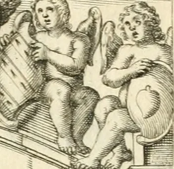 An illustration from Theatrvm omnivm scientiarvm, sive, Apparatvs qvo exceptvs fvit exc.mvs princeps d. Innicvs de Gvevara et Tassis, comes de Oñate & Villamediana, &c. ac Neapolitani regni prorex sapientissimvs, in Neapolitana academia in instavratione stvdiorvm anni MDCXLIX : cvm post sedatos Neapolitani regni tvmvltvs tanto principe avspice neapolitana Pallas armorvm tvrbine pene abrvta capvt erexit, 1650, leaf 4