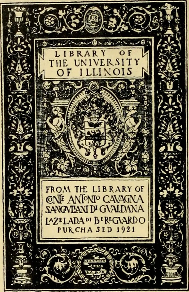 An illustration from Theatrvm temporanevm æternitati Cæsaris Montii, S.R.E. cardinalis et archiep. mediolanen. sacrvm, 1635, leaf 1