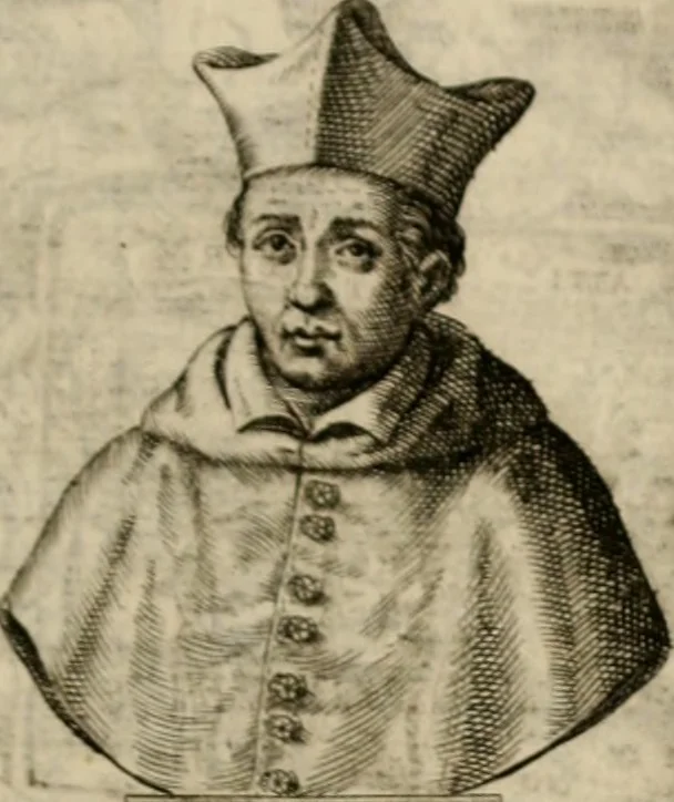 An illustration from Theatrvm temporanevm æternitati Cæsaris Montii, S.R.E. cardinalis et archiep. mediolanen. sacrvm, 1635, leaf 102