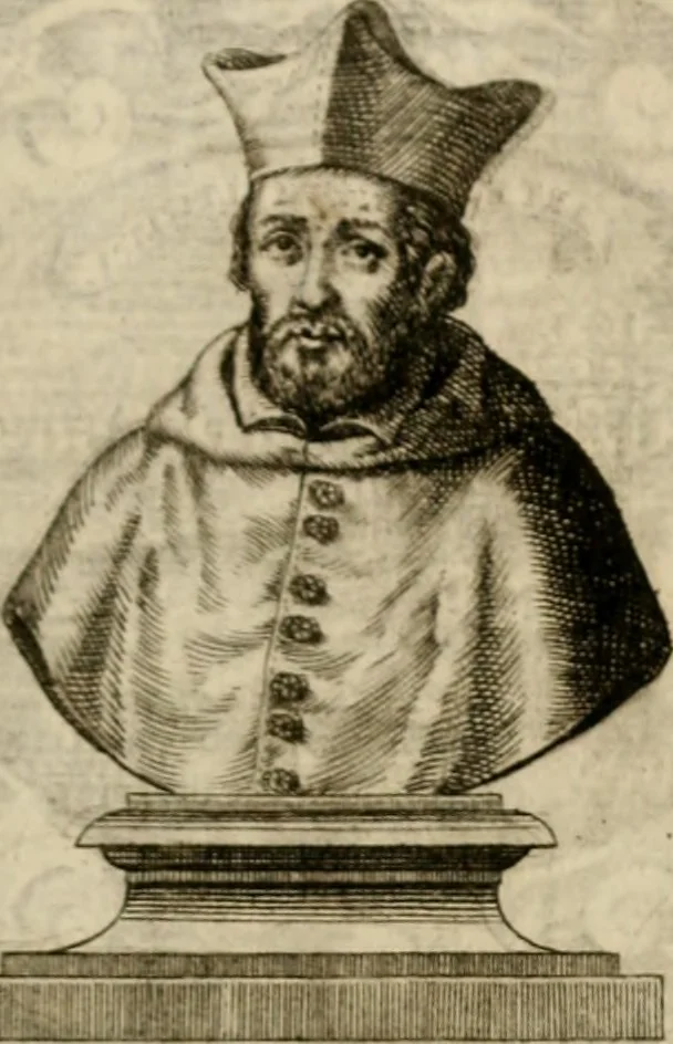 An illustration from Theatrvm temporanevm æternitati Cæsaris Montii, S.R.E. cardinalis et archiep. mediolanen. sacrvm, 1635, leaf 112
