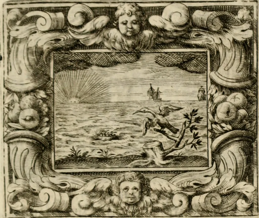 An illustration from Theatrvm temporanevm æternitati Cæsaris Montii, S.R.E. cardinalis et archiep. mediolanen. sacrvm, 1635, leaf 122