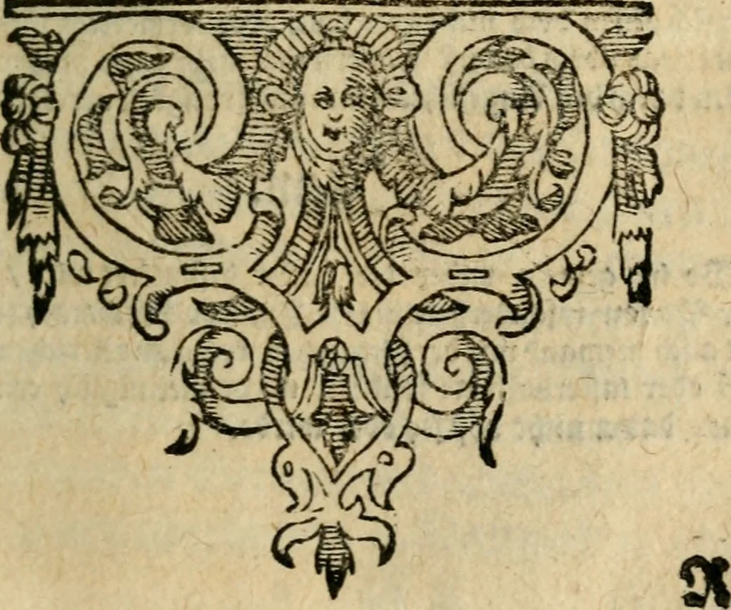 An illustration from Theatrvm virtvtis & honoris; oder, Tugend büchlein; auss etlichen fürtrefflichen griechischen vnd lateinischen scribenten ins teutsch gebracht, durch herrn Wilibald Pirckheymern ... Auss desselben hinderlassenen bibliothec durch einen vornemmen geláhrten man[n] mit fleiss zusam[m]en getragen, vnd jetzo erst an tag geben. Mit vorgesetztem leben des auctoris .., 1606, leaf 408