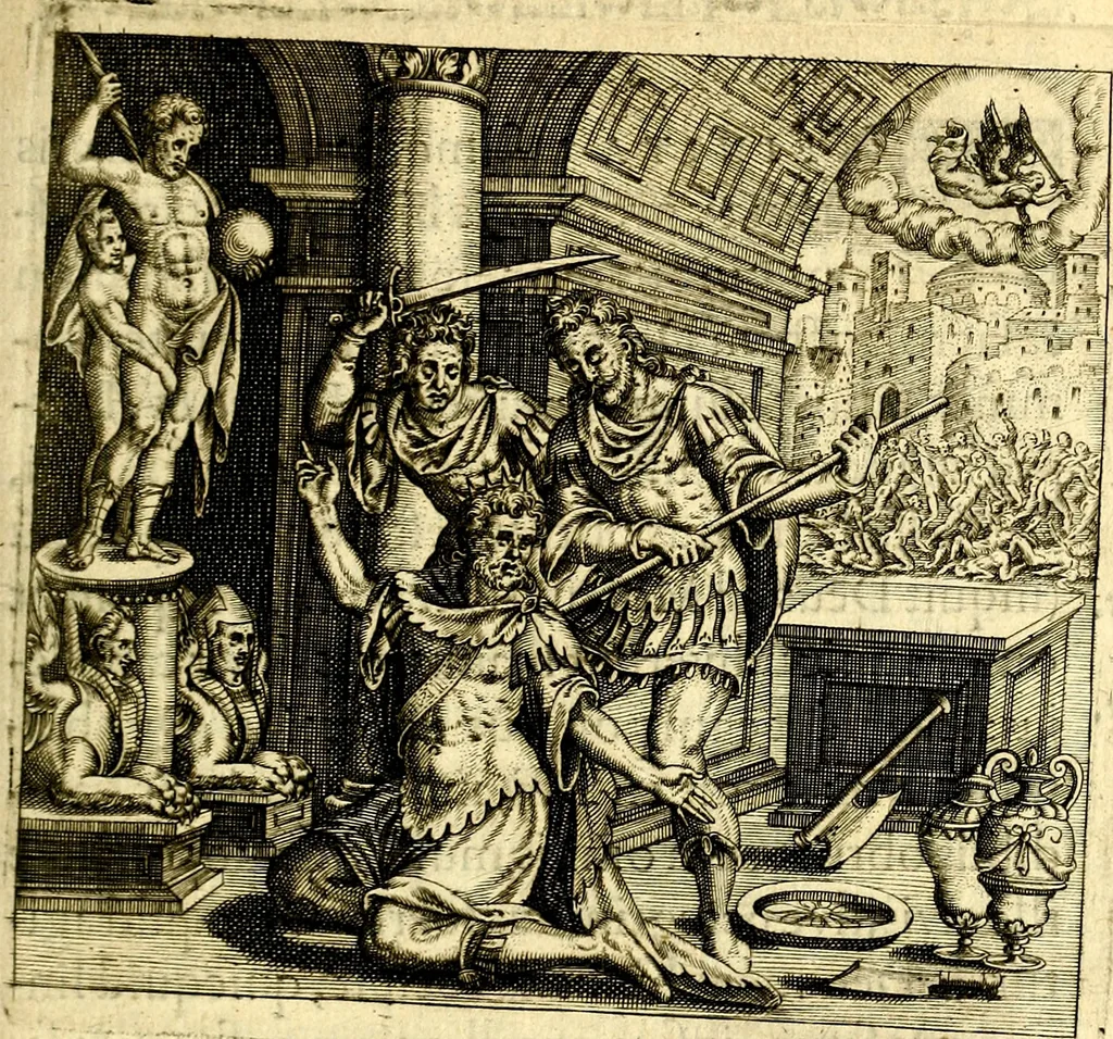 An illustration from Theatrvm Vitae Humanae, 1596, leaf 116