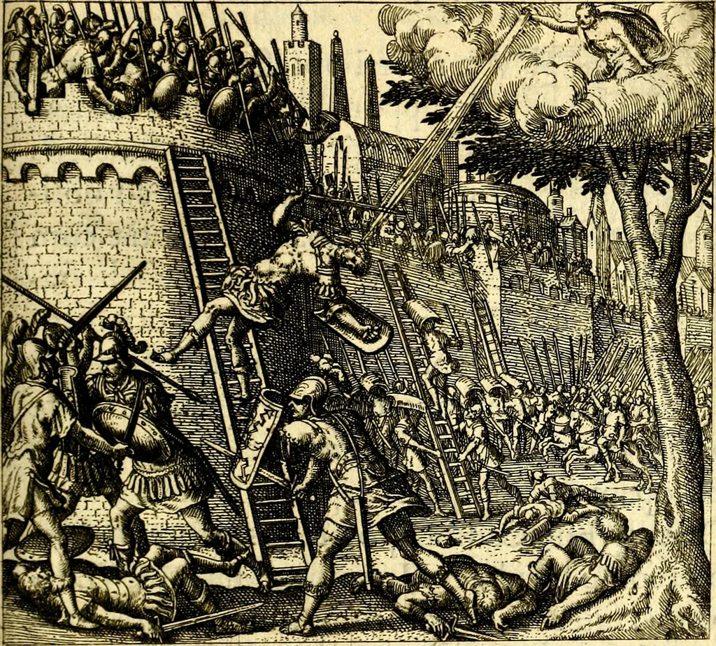 An illustration from Theatrvm Vitae Humanae, 1596, leaf 128