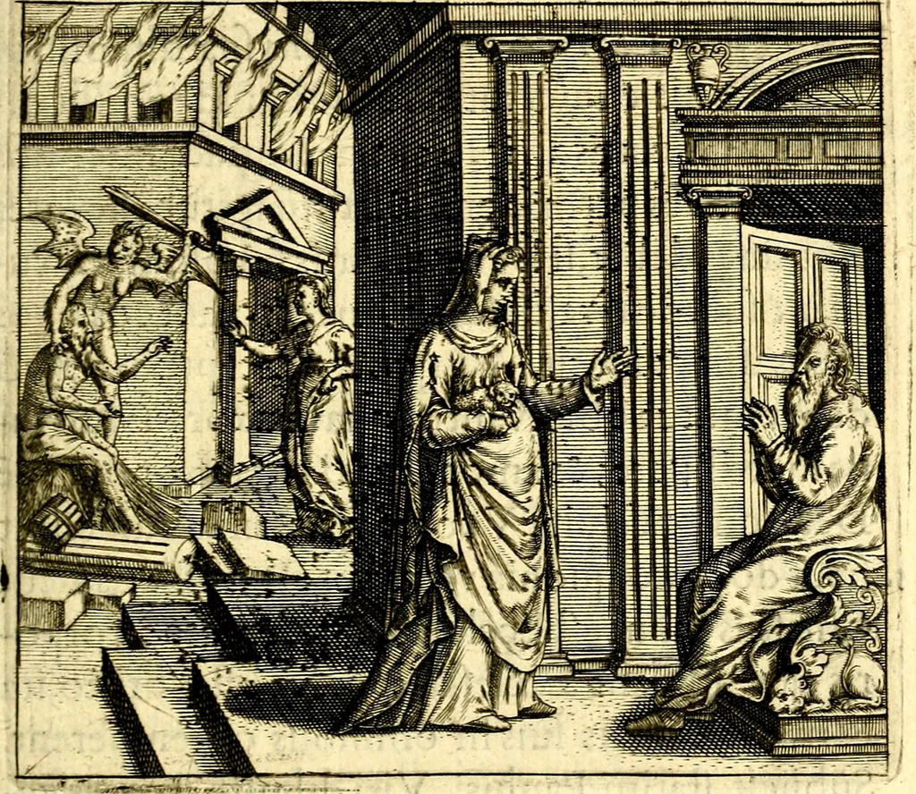 An illustration from Theatrvm Vitae Humanae, 1596, leaf 152