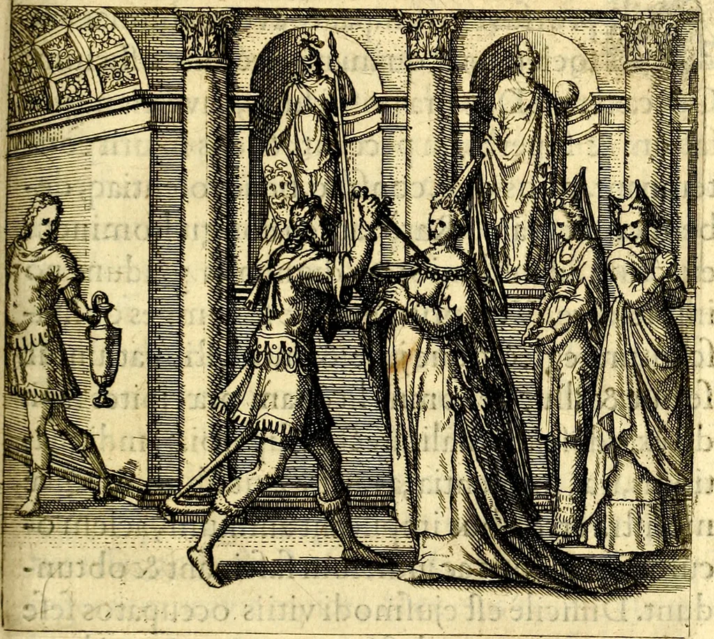 An illustration from Theatrvm Vitae Humanae, 1596, leaf 156