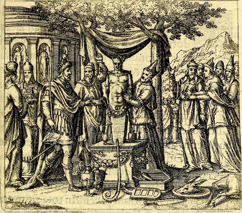 An illustration from Theatrvm Vitae Humanae, 1596, leaf 172